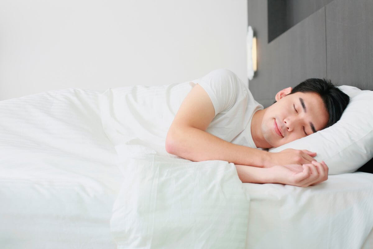 Healthy sleep routine to reduce migraine frequency.