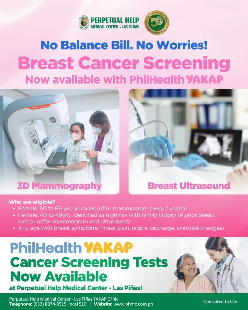 Breast Cancer Screening at absolutely no out-of-pocket cost