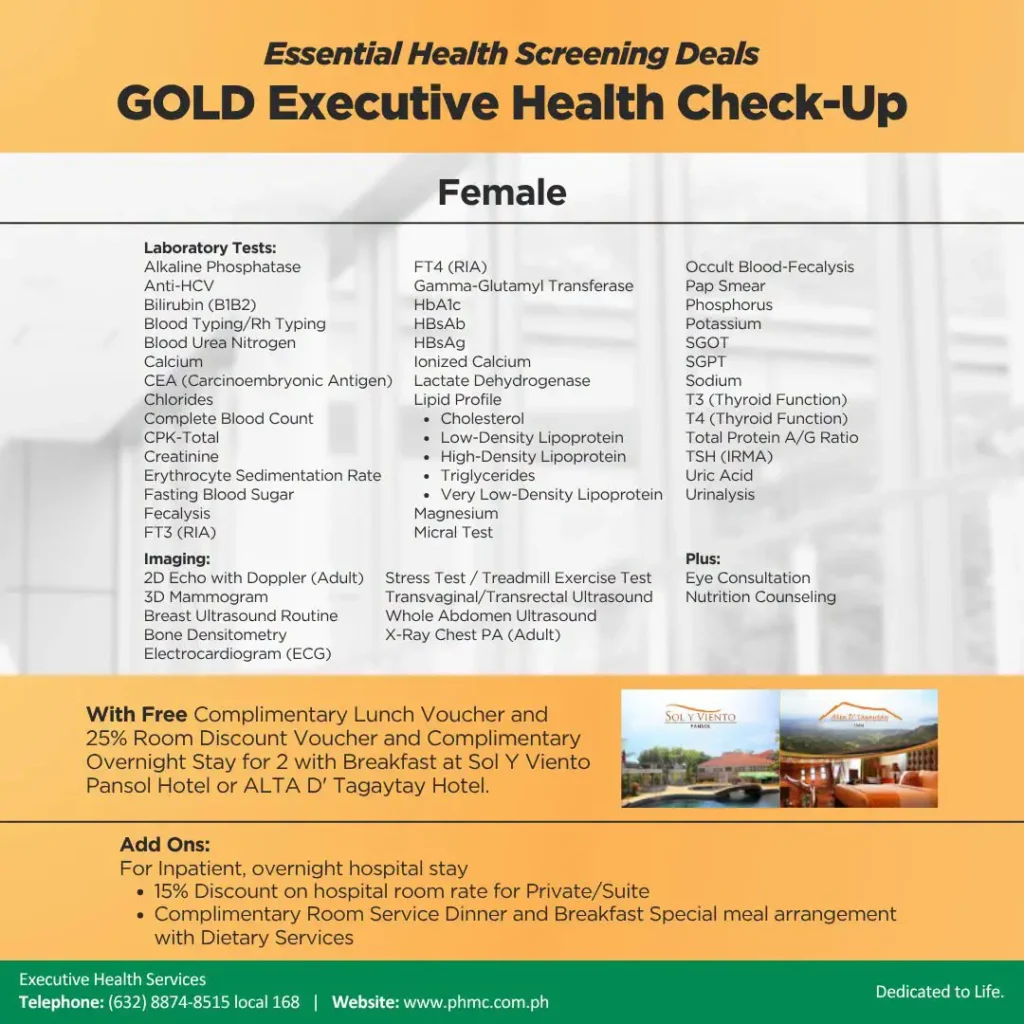 Gold Executive Health Check-Up