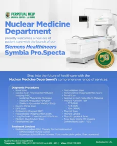 A new era of patient care has arrived at PHMC-LP. Our Nuclear Medicine Department is proud to introduce the Siemens Healthineers Symbia Pro.Specta.
