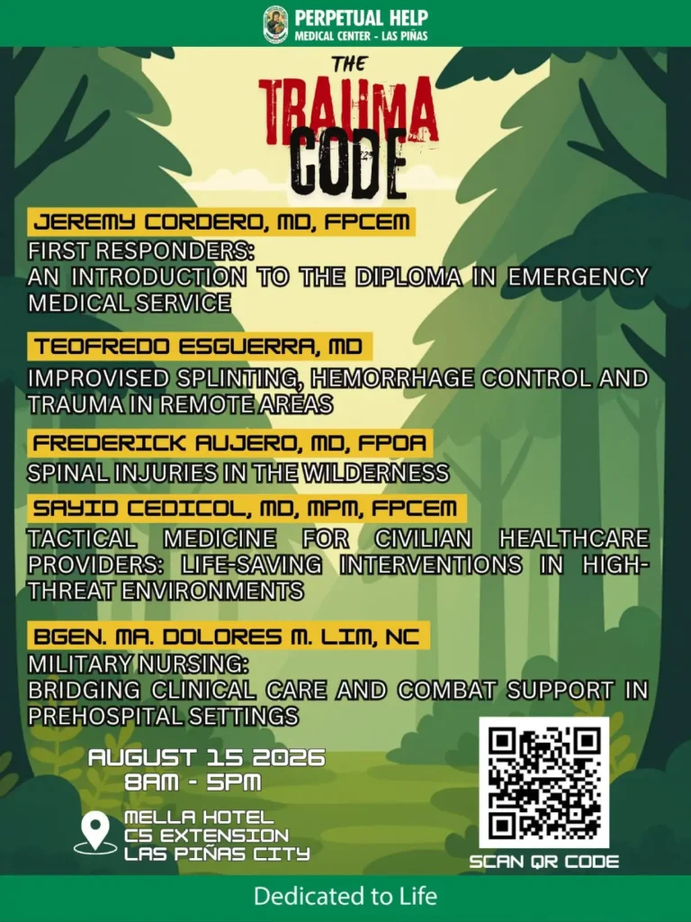 trauma code schedule
