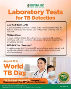 Tuberculosis remains one of the most serious infectious diseases in the Philippines today. but the fight against it starts with one simple decision: get tested.