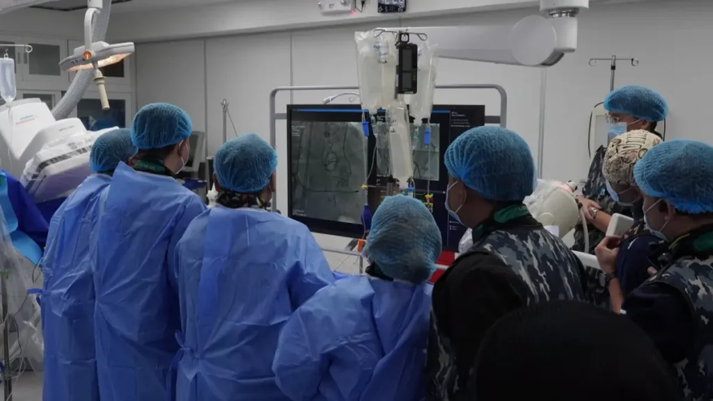 Perpetual Help Medical Center–Las Piñas reached a milestone in cardiovascular care with the successful completion of its first Transcatheter Aortic Valve Replacement (TAVR) on October 5, 2026, at the Heart and Vascular Institute (HVI) Catheterization Laboratory.